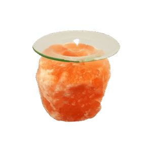 Cube with dish small oil burner